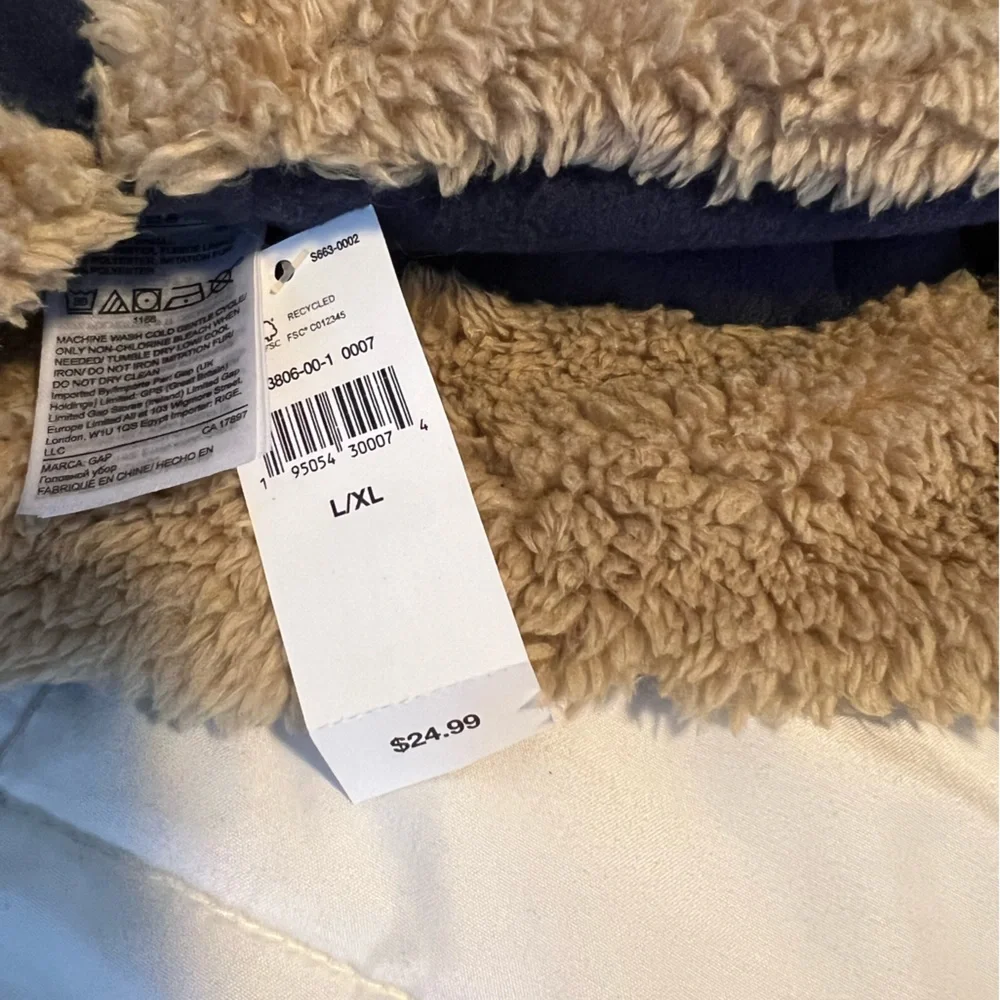 Gap Boys 2 Winter Hats and Gloves Navy Blue NEW NWT